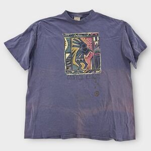 VTG Sutton's T-Shirt Mens XXL Canyon Ranch Southwest Art Distressed Fade USA